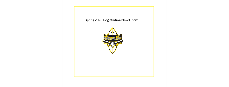 Spring 2025 Registration Now Open